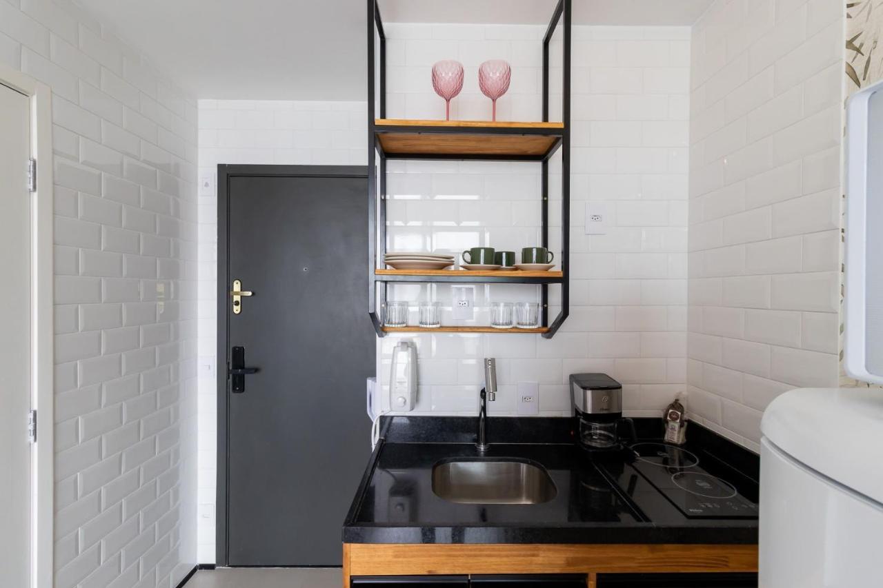 Studio Em Frente Ao Allianz Parque Com Piscina Na Cobertura - Vn 16 Apartment Сао Паоло Екстериор снимка
