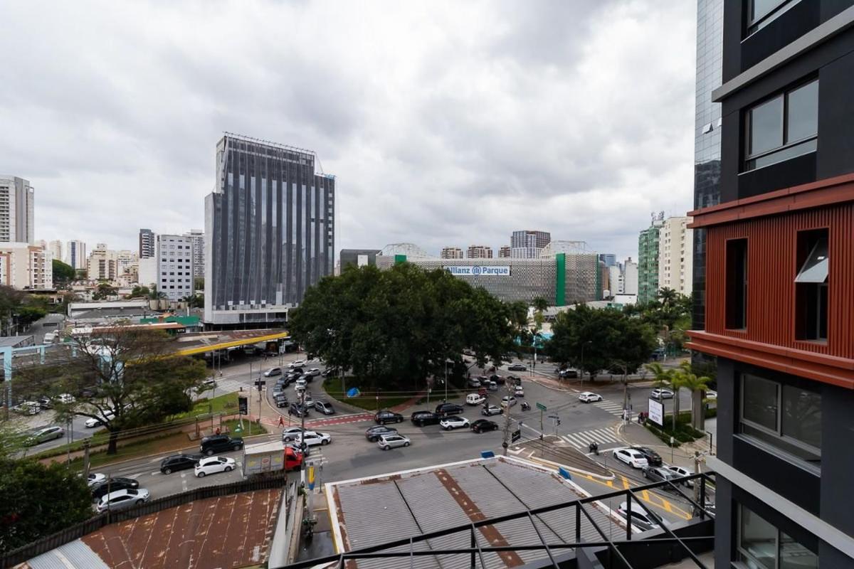 Studio Em Frente Ao Allianz Parque Com Piscina Na Cobertura - Vn 16 Apartment Сао Паоло Екстериор снимка