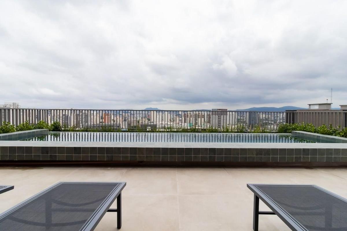 Studio Em Frente Ao Allianz Parque Com Piscina Na Cobertura - Vn 16 Apartment Сао Паоло Екстериор снимка